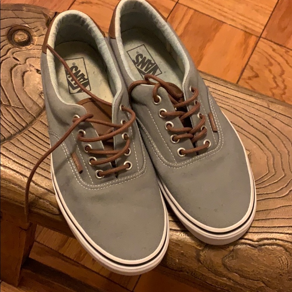 Practically New! Frost Gray/Acid Denim Vans Era 59